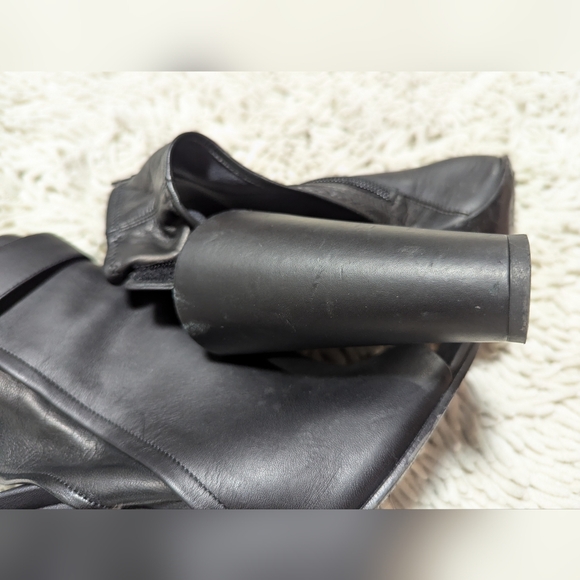 Vince black Brigham open toe heel booties- size 9 - Picture 8 of 14